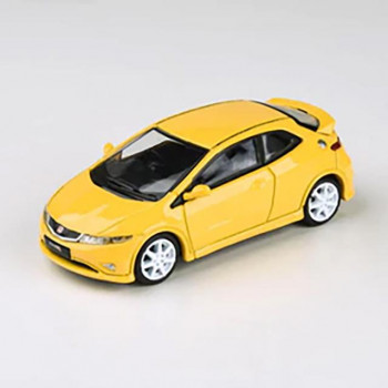 JADI ホンダ シビック FN2 Type R 07 サンライトイエロー RHD 1/64スケール PA65395