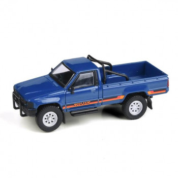 JADI トヨタ ハイラックス シングルキャブ 84 ミディアムブルー RHD 1/64スケール PA65522