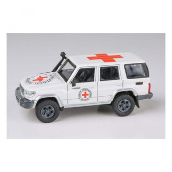 JADI B トヨタ ランドクルーザー LC76 14 国際赤十字 LHD 1/64スケール PA55318