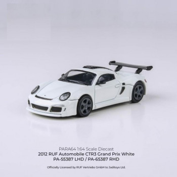JADI B RUF CTR3 クラブスポーツ グランプリホワイト LHD 1/64スケール PA55387