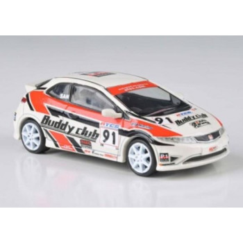 JADI B ホンダ シビック タイプR FN2 07 Buddy Club RHD 1/64スケール PA65399