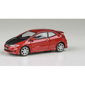 JADI B ホンダ シビック Type R FN2 07 レッド/カーボン RHD 1/64スケール PA65400
