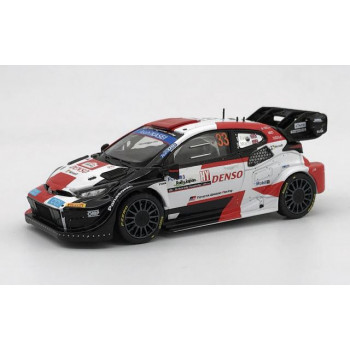 KBモデル トヨタ GR ヤリス Rally1 優勝 23ラリージャパン 33 E.Evans 1/43スケール RAM24SP001C