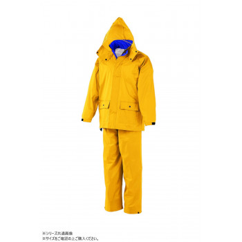 スミクラ レインウェア フィールドスーツ イエロー L A-419A