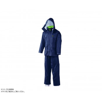 スミクラ レインウェア 透湿MOAシータ レインスーツ ネイビー 4L A-660