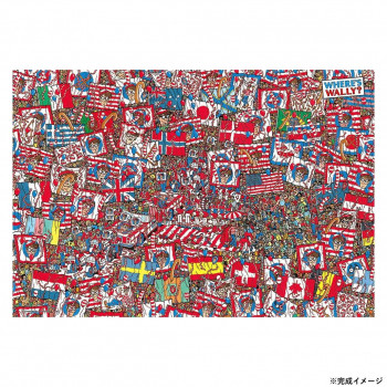 ウォーリーをさがせジグソーパズル Where'swally?せいだいなパーティ 1000マイクロピース M81-725