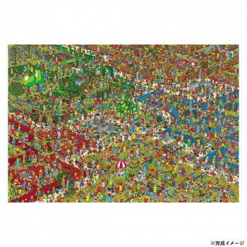 ウォーリー ジグソーパズルWhere'swally?はなをくすぐる夢の花園1000マイクロピース1000M-011