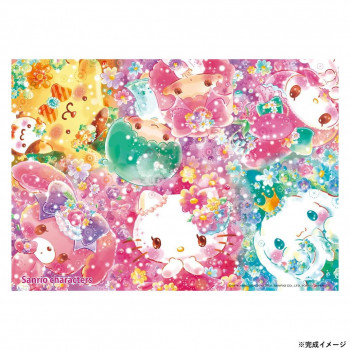 ビバリー サンリオジグソーパズル フローラリウム お花に囲まれて 108ピース 108-842