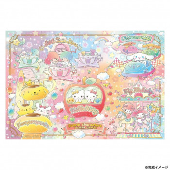 ビバリー サンリオジグソーパズル サンリオキャラクターズ キラキラゆうえんち 150ラージピース L74-187