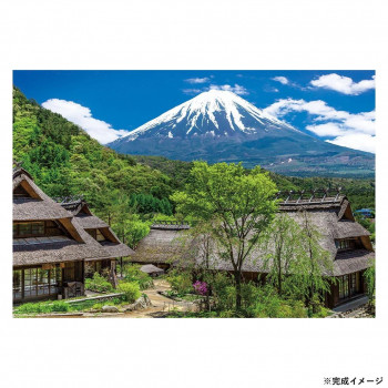 ビバリー 風景日本ジグソーパズル 富士の雄姿といやしの里 300ピース 300-094