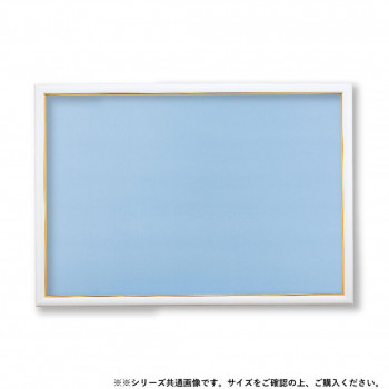 ビバリー ジグソーパズル用木製パネル ゴールドモール5-B ホワイト 53×38cm MP054H