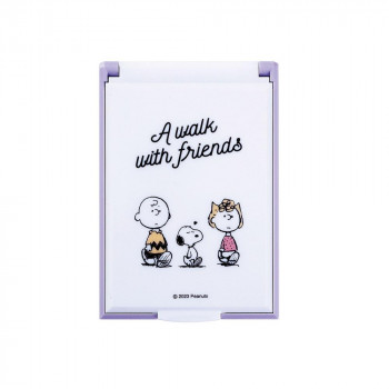 カードミラーS PEANUTS スヌーピー/A WALK WITH FRIEND302624 880244