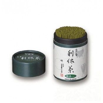 奥野晴明堂 利休茶（抹茶の香り） ミニ円筒型
