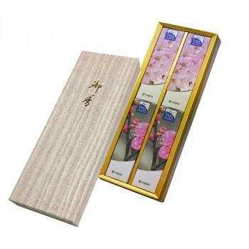 薫寿堂 梅・桜アソート(微煙) 短寸4入和装紙箱 2000