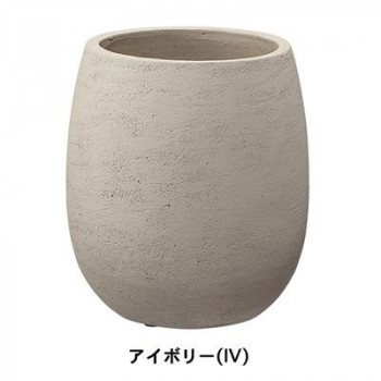 グリーンポット 植木鉢 カイト バルーン アイボリー 24cm EB-KB2428IV