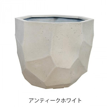 グリーンポット 植木鉢 リッジ アンティークホワイト 47cm EB-RI4740AW