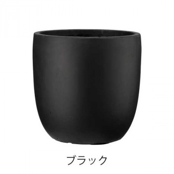 グリーンポット 植木鉢 エイリアス ラウンド ブラック 43cm GA-2143BK