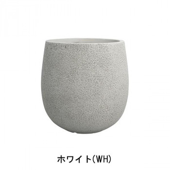 グリーンポット 植木鉢 グレイニー エッグ ホワイト 35cm GA-3135WH