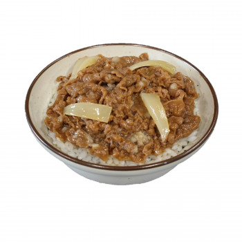 日本職人が作る 食品サンプル 牛丼屋さんの牛丼  IP-824