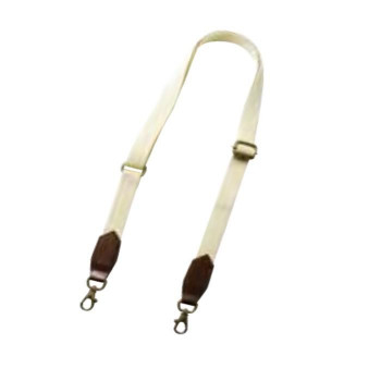 ソウヒロ joint クラフトパーツ 25mm幅本革+アクリルショルダー 702/アイボリー JTM-K506