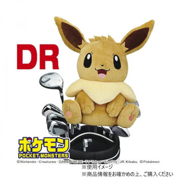 ホクシン交易 ポケットモンスターヘッドカバー イーブイ DR用 PMHD002