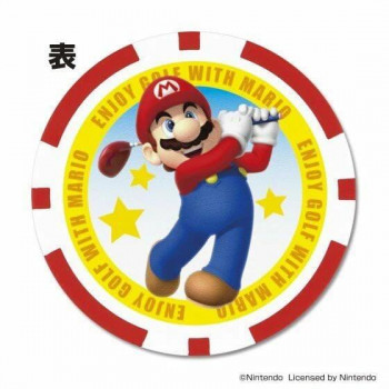ホクシン交易 スーパーマリオブラザーズチップマーカー マリオゴルフ SMMC001