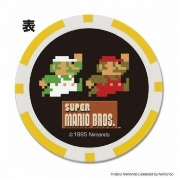 ホクシン交易 スーパーマリオブラザーズチップマーカー マリオ＆ルイージ SMMC004