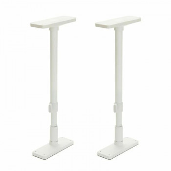 平安伸銅工業 家具転倒防止ポール50 マットホワイト UEQ-50W