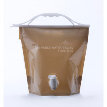 岩谷マテリアル ウォーターバッグ5L サンドベージュ WWB-5SB