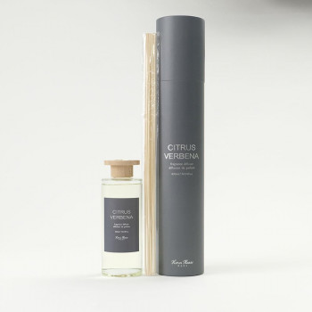 志成販売 フレグランス ディフューザー ウッドリッド CITRUS VERBENA(L) 107772B