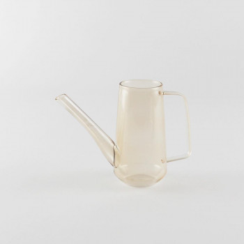 志成販売 ライトリー GLASS ウォータリング ポット トール ペールオレンジ 107812BE