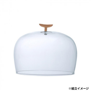 志成販売 リューズガラスのガラスドーム(L) 108252