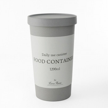 志成販売 ECO キャニスター(L) グレー 107266GY