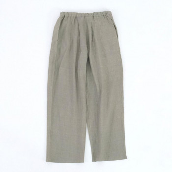 志成販売 コットンフラックスのルームウェア パンツ グレー 304971GY