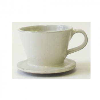 志成販売 CERAMIC カラード コーヒードリッパー(L) アイボリー F161168IV