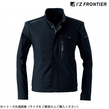 アイズフロンティア ストレッチワークジャケット 13 ディープグレー L 3010