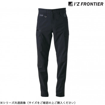 アイズフロンティア ストレッチ3Dカーゴパンツ 05 ブラック 88cm 3122