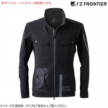 アイズフロンティア 冷却ペルチェ長袖ワークジャケット 05 ブラック LL 3128