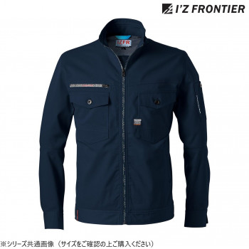 アイズフロンティア ストレッチオックスワークジャケット 02 ネイビー L 3150
