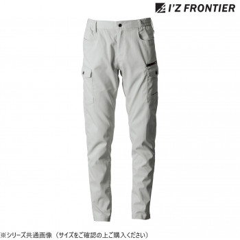 アイズフロンティア ストレッチオックスカーゴパンツ 01 シルバーグレー L 3152