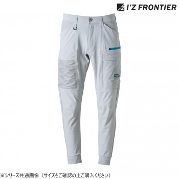 アイズフロンティア A.D.ストレッチカーゴパンツ 01 シルバーグレー M 3282
