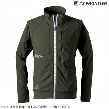 アイズフロンティア 冷感ストレッチワークジャケット 62 ジェイディカーキ LL 3418