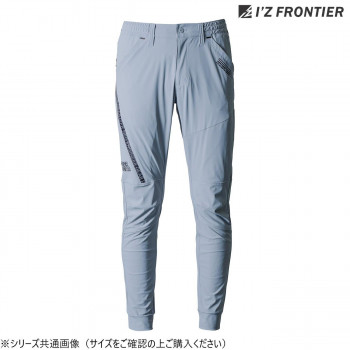 アイズフロンティア 冷感ストレッチジョガーパンツ 14 スチールグレー L 3419
