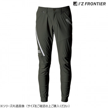 アイズフロンティア 冷感ストレッチジョガーパンツ 62 ジェイディカーキ L 3419
