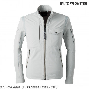 アイズフロンティア ナイロン2WAYストレッチワークジャケット 01 シルバー 3L 3570