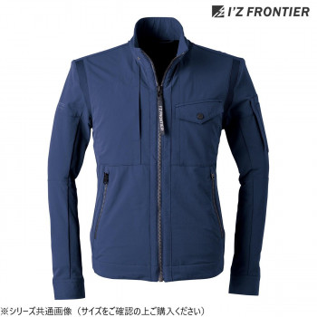 アイズフロンティア ナイロン2WAYストレッチワークジャケット 02 ネイビー 4L 3570