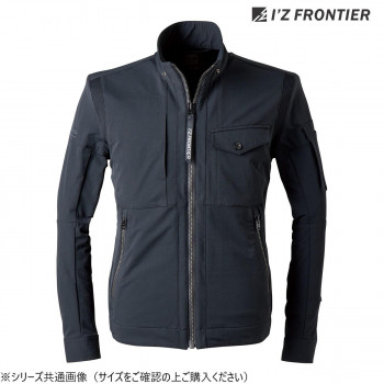 アイズフロンティア ナイロン2WAYストレッチワークジャケット 05 ブラック 5L 3570