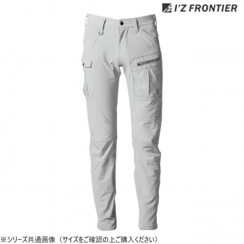 アイズフロンティア ナイロン2WAYストレッチカーゴパンツ 01 シルバー 92cm 3572