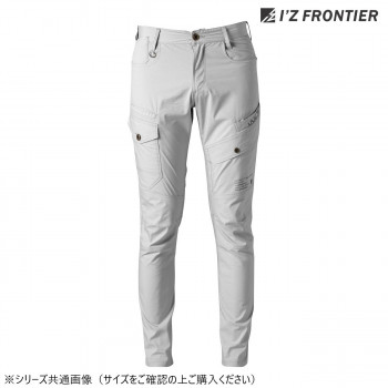 アイズフロンティア ストレッチ3Dカーゴパンツ 01 シルバーグレー 76cm 5192C