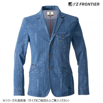 アイズフロンティア デニムテーラードジャケット 99 キャラクター M 50010P